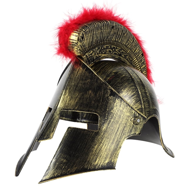 ColoMX Novedad casco romano sombrero de soldado fiesta fiesta Cosplay casco de gladiador