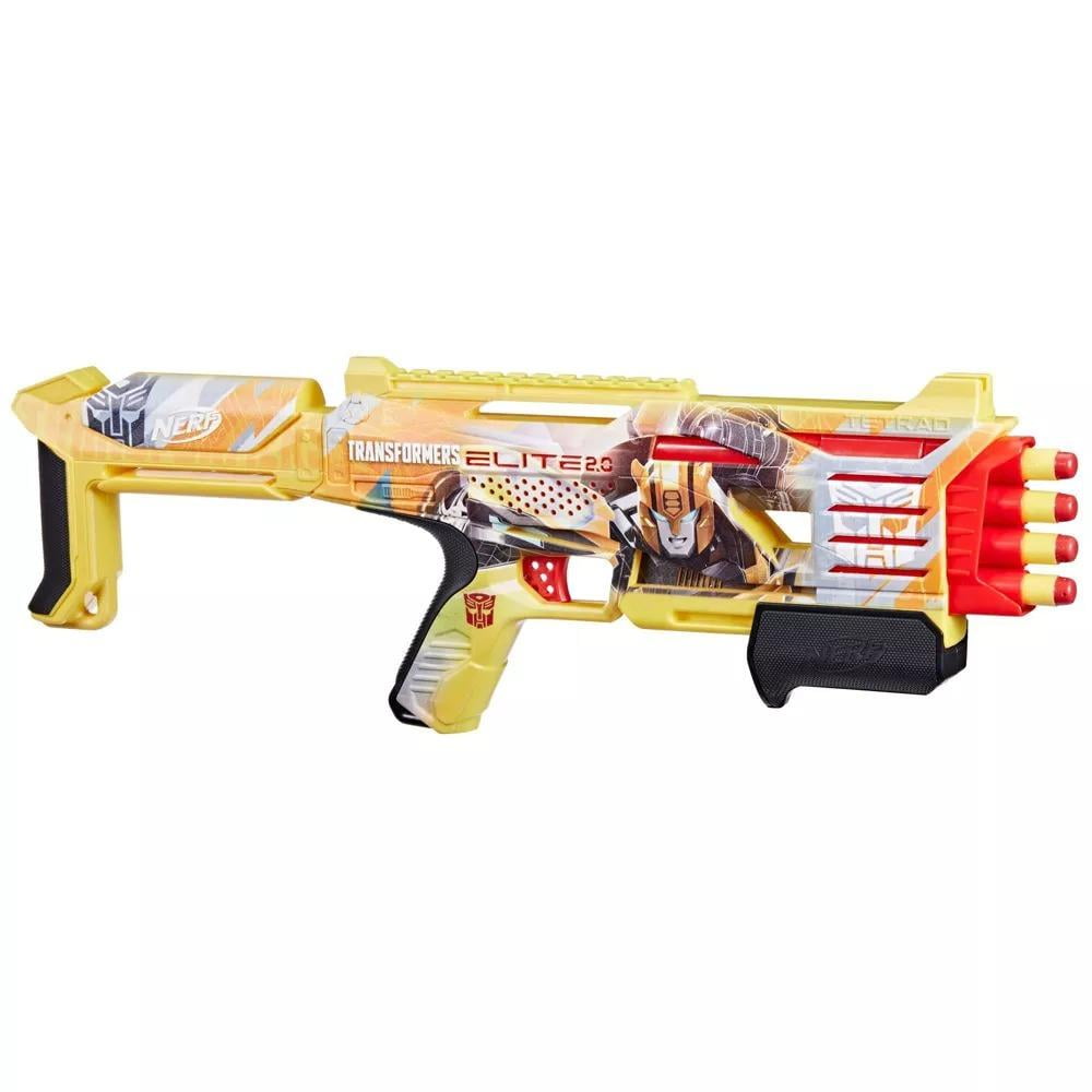 NERF Elite Transformers Bumblebee Dart Gun Blaster - Walmart.com