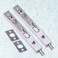 thumbnail image 2 of Miangastore 2Pcs Concealed Spring Stainless Steel Latch Security Door Fire Door Security Door Latch Bolt Accessories Tools, 2 of 8