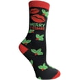thumbnail image 5 of Yacht & Smith Womens Christmas Socks, Novelty Holiday Socks, Fun Colorful Festive, Crew, Slipper Socks, 9-11, 5 of 8
