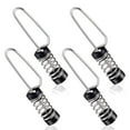 thumbnail image 1 of Becaristey 4Pcs Clips Reliable Rust-proof Torsion Spring Stainless Steel Clip Outrigger Lines Hardware Accessories Supplies Parts, 1 of 6