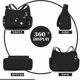 thumbnail image 3 of Crossbody Bags for Women Casual Handbags & Shoulder Bags Nylon Tote Bag Lightweight Waterproof Messenger Bag Anti Theft Bag, 3 of 4