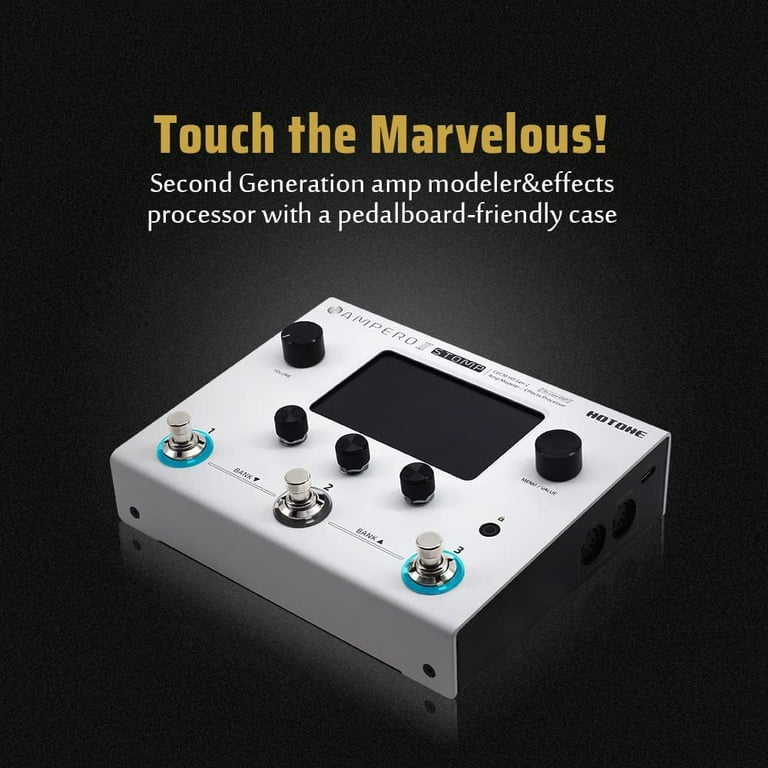 Hotone Ampero II Electric Guitar Amp, Multi-Effects Pedal Hotone Ampero II Electric Guitar Amp, Multi-Effects Pedal