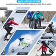 thumbnail image 5 of Extra Thick Warm Ski Golve Men Waterproof Fleecy Gloves Windproof Winter Outside Sport Snowboard, 5 of 5