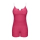 thumbnail image 4 of Camisetas Casuales de las Mujeres de Color Sólido de Gran Tamaño, Camisetas Largas con Cojín de Pecho para el Uso Diario, Conjunto de Cubierta de Traje de Baño de Verano, 4 of 7