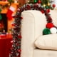 thumbnail image 5 of Guirnalda de confeti para árbol de Navidad de 78,7 pulgadas, color verde, dorado, rojo y rosa, con copos de nieve de plástico | Decoración festiva para fiestas navideñas, guirnaldas DIY, envoltura, 5 of 6