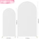 thumbnail image 2 of Funda de telón de fondo Wedding Arch Wokceer 2, spandex, color blanco, 2 of 5