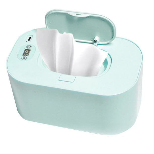 Calentador dispensador de toallitas húmedas, calentador dispensador de toallitas húmedas Dispensador de toallitas húmedas para bebés Calentador de toallitas para pañales Construido para el futuro Jadeshay A
