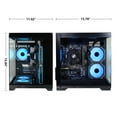 thumbnail image 6 of ICEWOLF Gaming Desktop, AMD Ryzen 7 5700G, 16GB DDR4, 1TBSSD, Windows 11 ,Black, 6 of 8
