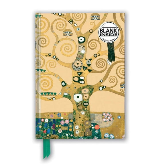 Flame Tree Blank Notebooks Gustav Klimt: Tree of Life (Foiled Blank Journal), (Hardcover)
