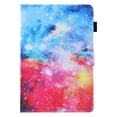thumbnail image 4 of Allytech for Apple iPad 10th Generation 10.9" Case 2022 with Stand Pencil Holder Card Pockets [Auto Wake/Sleep] Slim PU Leather Magnetic Smart Folio Wallet Soft TPU Shockproof Cover, Rainbow Galaxy, 4 of 7