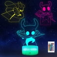 thumbnail image 1 of Luz Nocturna LED de Ilusión 3D WYDCAA Hollow Knight RGB, 1 of 6