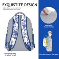 thumbnail image 5 of Aesthetic Floral Design School Backpack - Waterproof Durable Bookbag for Teens, 5 of 6