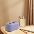 thumbnail image 4 of pañuelos con soporte para papel higiénico para dormitorio, comedor, Púrpura Gloria sostenedor del tejido, 4 of 8