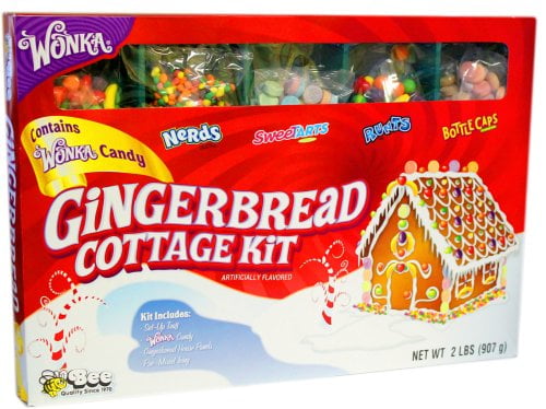 Wonka Gingerbread Cottage Candy Kit Walmart Com