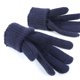 thumbnail image 1 of Guantes de invierno de punto de medio dedo unisex de color sólido con tapa y dedos cálidos para mujer, manoplas de poliéster, 1 of 5
