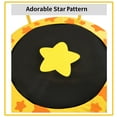 thumbnail image 6 of Canddidliike 55" Recreational Trampoline for Kids ​with Safety Enclosure Net and Water Sprinkler - Yellow, 6 of 10
