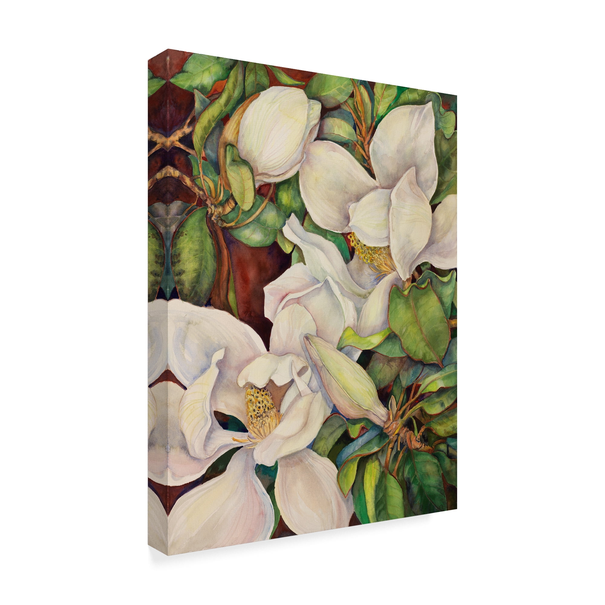 Trademark Fine Art 'Georgia Magnolias' Canvas Art by Joanne Porter