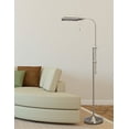 thumbnail image 2 of BO-117FL-BS-Cal Lighting-One Light Floor Lamp-12.6 Inches Wide by 5.8 Inches High-Brushed Steel Finish, 2 of 2