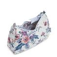 thumbnail image 3 of Vera Bradley Women's Cotton Mini Frannie Crescent Crossbody Bag Magnifique Floral, 3 of 3