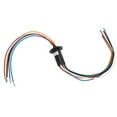 thumbnail image 2 of Wind Generator Slip Ring, ABS Material Electric Motor Slip Ring Rotating Connector 6 Wire Slip Ring, Road Collector Ring Industry For Repair Shop Home Factory, 2 of 8
