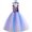 Purple, variant on KAWELL Girls Mermaid Princess Dress Kids Mermaid Costume Dress up for Ariel 3-4Years
