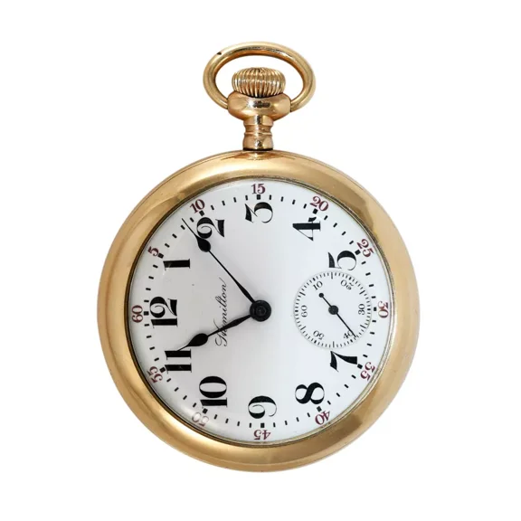 Pre-Owned Hamilton G.F. Pocket Watch, 1907