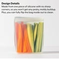 thumbnail image 4 of Bolsa de almacenamiento reutilizable W&P Porter Silicone Sandwich 1L Avena, 4 of 7
