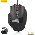 thumbnail image 1 of X-39PRO wired gaming mouse with side keys, newly upgraded sensor SG8960, comfortable hand feel, ergonomic gaming mouse, 1 of 8