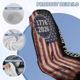 thumbnail image 7 of Bulopur Patriotic Front Car Seat Cover Towel for Men 250th Birthday of Freedom Foldable Car Seat Protector with Storage Bag for Summer Holiday Decorative Fit SUV Sedan Truck 1pcs, 7 of 7