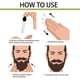 thumbnail image 5 of Suero de aceite para el crecimiento de la barba, cuidado del vello Facial del bigote más grueso y de rápido crecimiento, 5 of 5