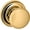 Gold, variant on Baldwin 5000.Priv 5000 Privacy Door Knob Set - Black