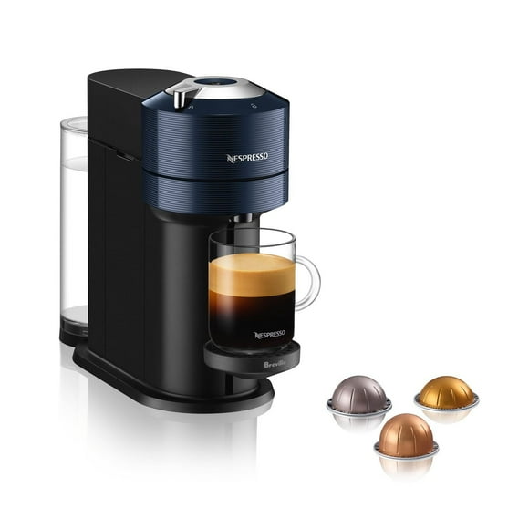 Nespresso Vertuo Next Coffee and Espresso Machine by Breville, Dark Navy, 7 cup sizes