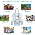 thumbnail image 5 of Cinnamoroll Teens Hoodie Fashion Casual Hooded Sweatshirt Unisex XL18-20, 5 of 6