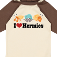 thumbnail image 4 of Inktastic I Heart Hermit Crabs Boys or Girls Long Sleeve Baby Bodysuit, 4 of 5