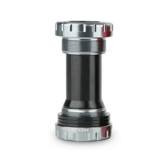 Bicycle Bottom Bracket BB68-73 Central Movement Bearings for Mountain Bike Crankset Shaft Titanium Color,1 * Threaded Bottom Bracket,Titanium Color
