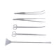 thumbnail image 2 of Herramienta de limpieza de acuarios ANGGREK pinzas curvas de acero Inoxidable, 2 of 8