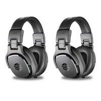 2-Pack Sterling Audio S400 Headphones with 40 mm Drivers (Black)