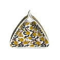 thumbnail image 3 of Lsque Snake And Rose Printed Long Tissue Box Cover Holder, Facial Paper Organizer Dispenser,Triangle with Bottom Belt, PVC Leather Decorative Organizer, 3 of 9