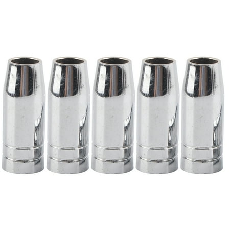 

5-Piece Conical Gas Nozzle Set for Binzel MB 25AK MIG MAG Welding Torch - High Quality Durable Precise | Ideal for Welders and Fabricators