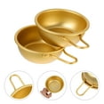 thumbnail image 4 of 2 tazones coreanos de arroz y vino con asa para acampar, ramen, sopa, aptos para casa, restaurante, hotel, fiesta. Fáciles de transportar y usar. Previenen quemaduras. Combinan con cualquier vajilla., 4 of 5