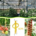 thumbnail image 4 of Ganchos para trepar plantas perfecl soporte en J para jardín melones guisantes pimientos, 4 of 8