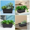 thumbnail image 3 of 10 Pack Training Bonsai Pots With Plastic Tray For Bonsai Plants Garden Yard Bedroom Balcony 16.5 X 12Cm, 3 of 6