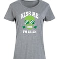 thumbnail image 3 of Instant Message - St. Patrick's Day - Kiss Me I'm Irish - Women's Any Way Dress, 3 of 7