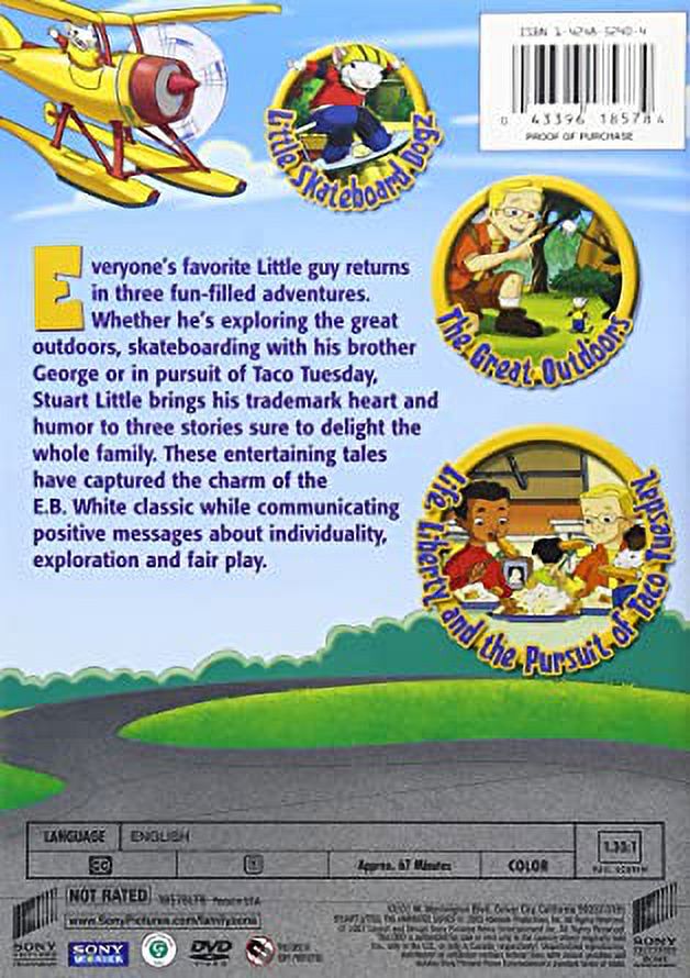 Stuart Little Animated Series: Fun Around Curve (DVD), Sony Pictures, Animation - image 2 of 2