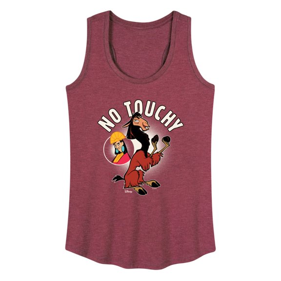 The Emperor's New Groove - No Touchy - Women's Racerback Graphic Tank