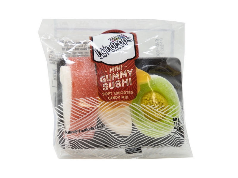 (Price/Each)Raindrops Mini Sushi Gummi Candy 12ct, 699786