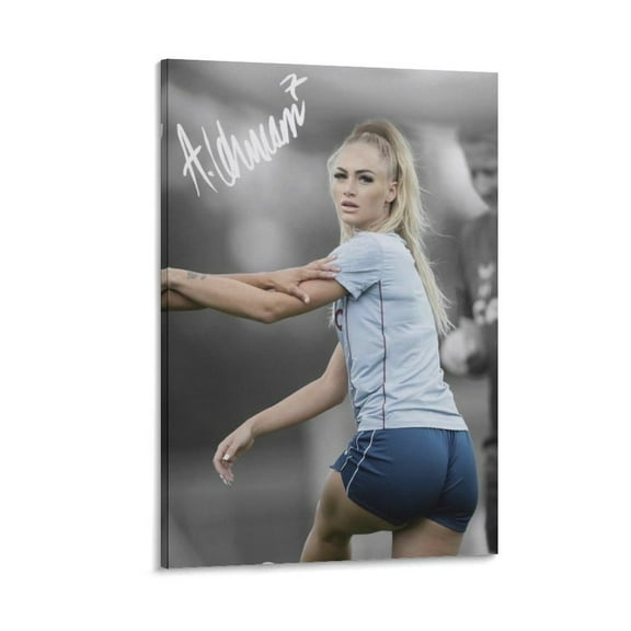 Alisha Lehmann Poster Print Photo Art Painting Canvas Poster Home Decorative Bedroom Modern Decor Posters Gifts 20x30inch(50x75cm)