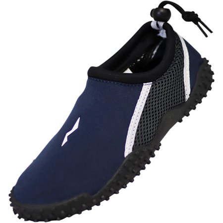 

NORTY Big Boys Water Shoes Child Male Lake River Shoes Navy White 5 Big Kid