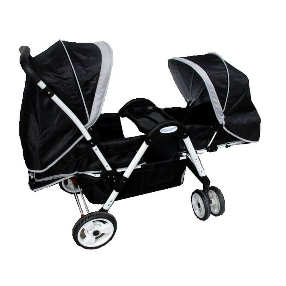 Deluxe double stroller